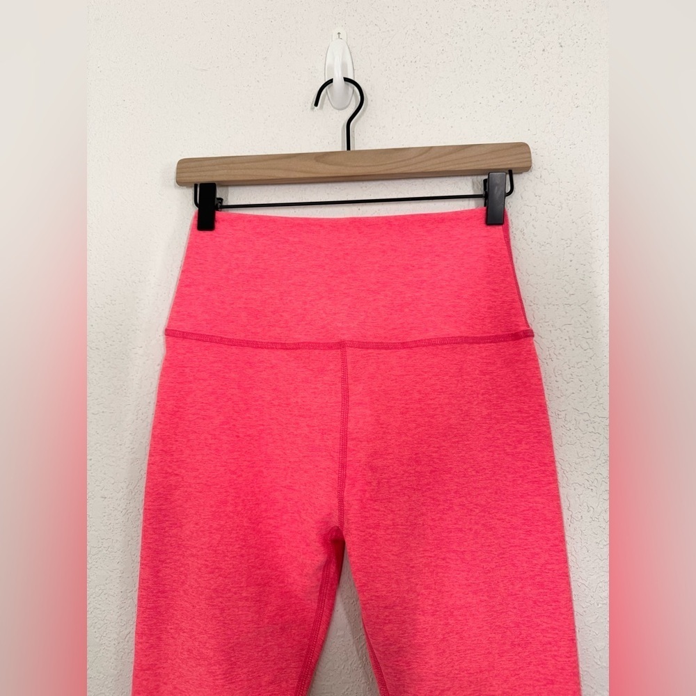 Beyond Yoga Spacedye Caught in the Midi Ankle Leggings Pink Heather Large - Picture 3 of 6